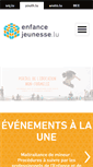 Mobile Screenshot of enfancejeunesse.lu